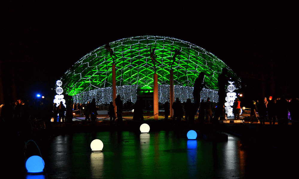 Missouri Botanical Garden Nominated Best Holiday Lights in the Nation